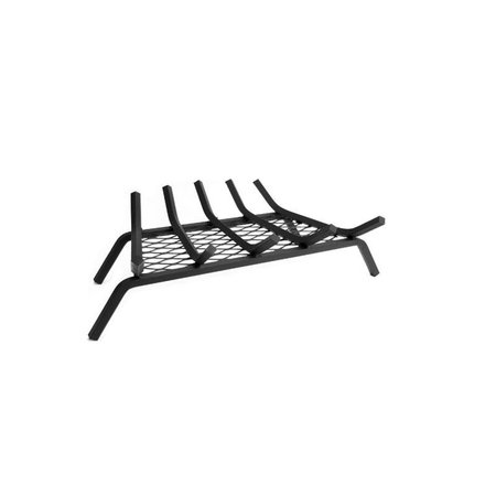 PLEASANT HEARTH Black Steel Fireplace Grate BG5-275EM-3